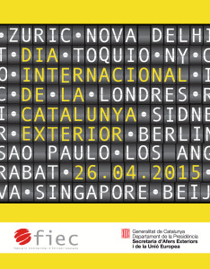 Cartell Dia Internacional de la Catalunya Exterior 2015